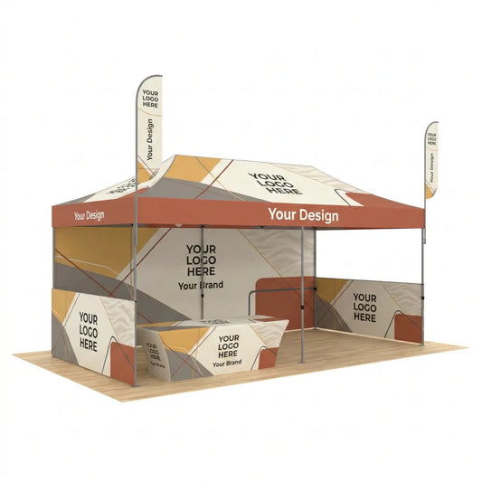 10' x 20' Custom Printed Canopy Tent
