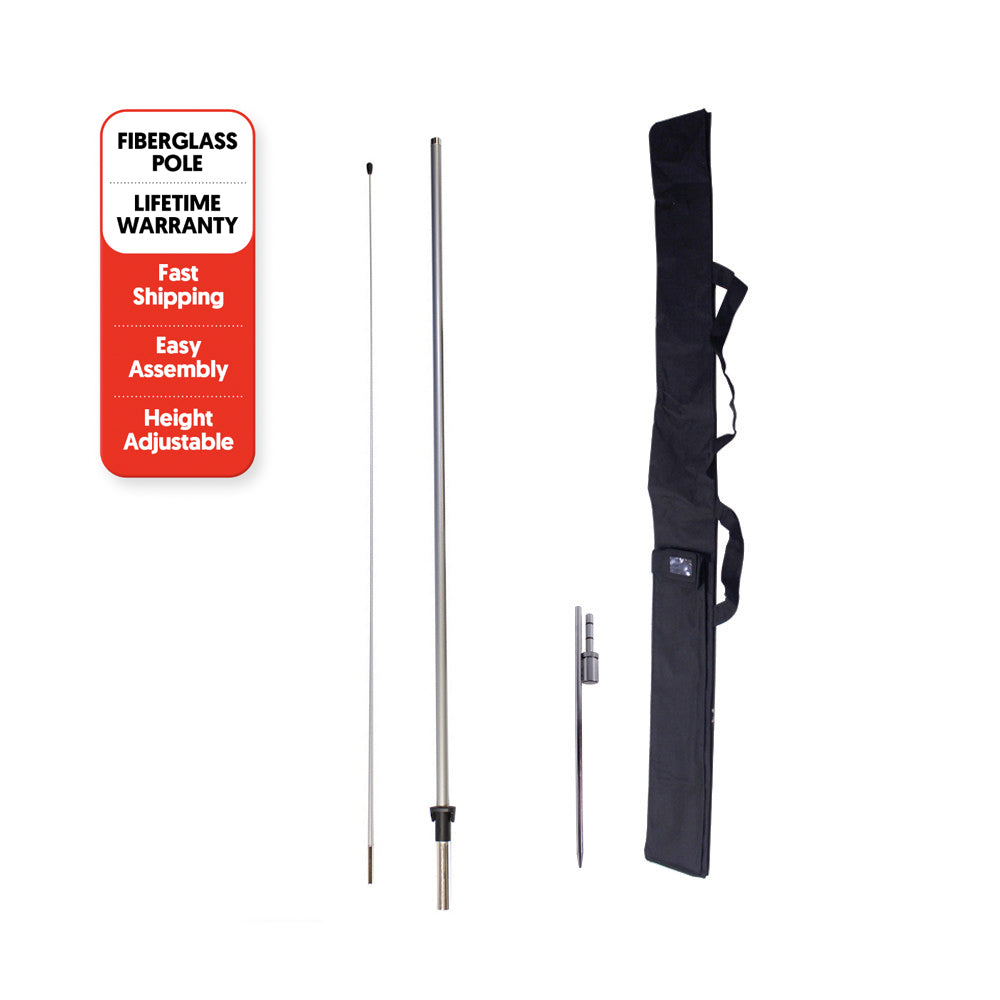 7' Extra Small Pole with Spike Base